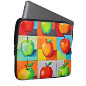 Farbiges Apple Grid Laptopschutzhülle (Vorne Rechts)