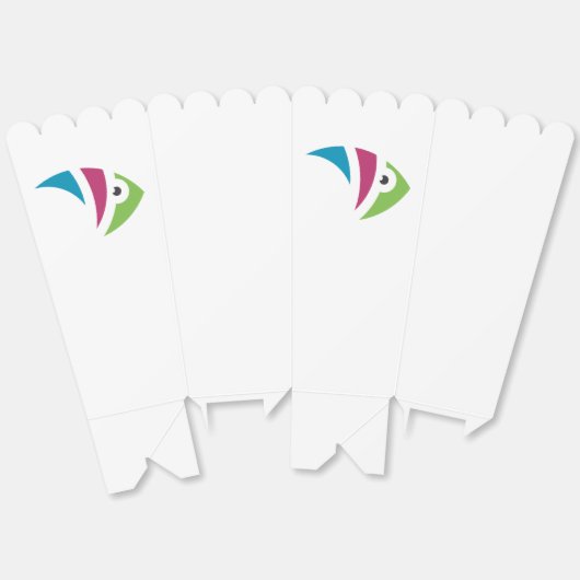 farbiges Aquarienfischdesign Geschenkschachtel (Ungeklappt)