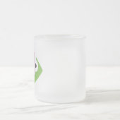 farbiges Aquarienfischdesign Mattglastasse (Mittel)