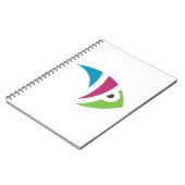 farbiges Aquarienfischdesign Notizblock (Linke Seite)