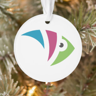 farbiges Aquarienfischdesign Ornament