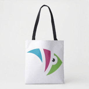 farbiges Aquarienfischdesign Tasche