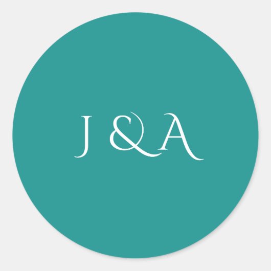 Farbiges Aquarium Runder Aufkleber (Vorderseite)