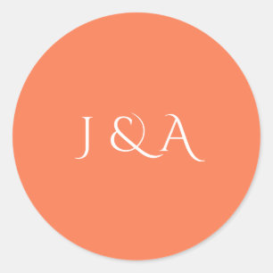 Farbiges Aquarium Runder Aufkleber