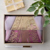 Farbiges Art Deco Tissue Paper Seidenpapier (Geschenk)