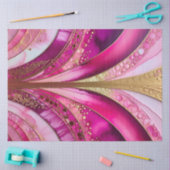 Farbiges Art Deco Tissue Paper Seidenpapier (Basteln)