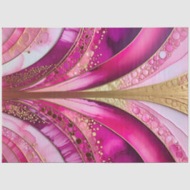 Farbiges Art Deco Tissue Paper Seidenpapier