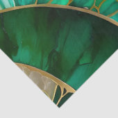 Farbiges Art Deco Tissue Paper Seidenpapier (Ausschnitt)