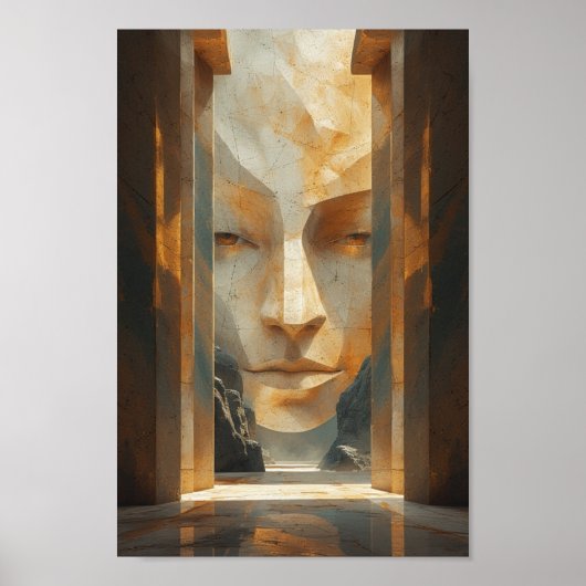 Farbiges Art Poster (Vorne)