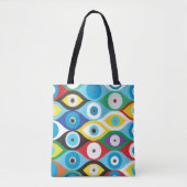 Farbiges Augschutzmuster Tasche (Vorderseite)