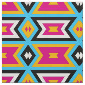 Farbiges Aztec Tribal Trendy Geometric Muster Stoff (Muster)