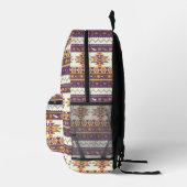 Farbiges Aztekenmuster Bedruckter Rucksack (Rechts)