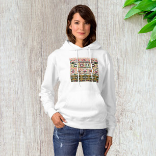 Farbiges Aztekenmuster Boho Geometric Hoodie