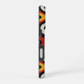 Farbiges Aztekenmuster iPhone 16 Hülle (Rechte Seite)