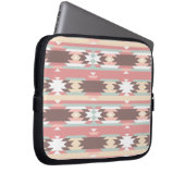 Farbiges Aztekenmuster Laptopschutzhülle (Vorne Rechts)