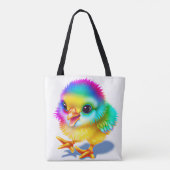 Farbiges Baby Chicken Tasche (Rückseite)