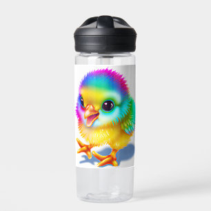 Farbiges Baby Chicken Trinkflasche