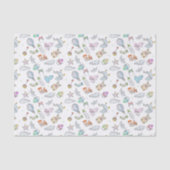 Farbiges Baby Seidenpapier (Vorderseite)