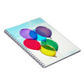 Farbiges Balloon-Notebook Notizblock (Rechte Seite)