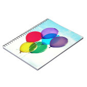 Farbiges Balloon-Notebook Notizblock (Linke Seite)