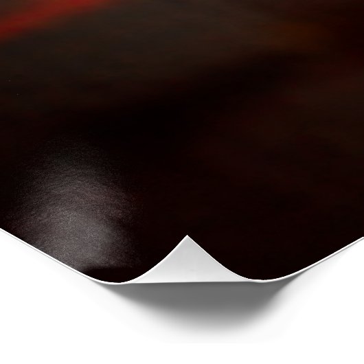 Farbiges Barbarian Wall Poster (Ecke)