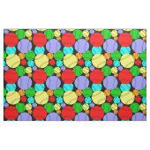 Farbiges Baseball-Muster Stoff (Fat Quarter (45,7 x 55,9 cm))