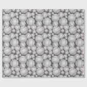 Farbiges Baseballs-Muster Geschenkpapier (Flach)