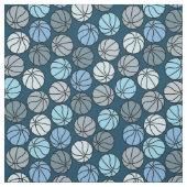 Farbiges Basketballmuster Stoff (Muster)