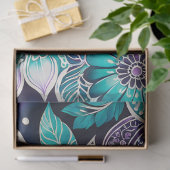 Farbiges Batik-Kunstpapier Seidenpapier (Geschenk)