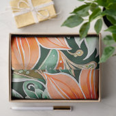 Farbiges Batik-Kunstpapier Seidenpapier (Geschenk)