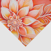 Farbiges Batik-Kunstpapier Seidenpapier (Ausschnitt)