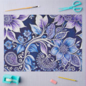 Farbiges Batik-Kunstpapier Seidenpapier (Basteln)