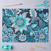 Farbiges Batik-Kunstpapier Seidenpapier (Basteln)