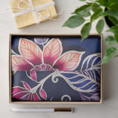 Farbiges Batik-Kunstpapier Seidenpapier (Geschenk)