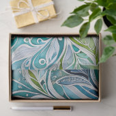 Farbiges Batik-Kunstpapier Seidenpapier (Geschenk)