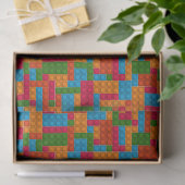 Farbiges Baustein Seidenpapier (Geschenk)