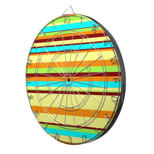 Farbiges, benutzerdefiniertes Designermuster Dartscheibe (Vorderseite rechts)