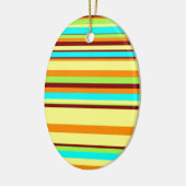 Farbiges, benutzerdefiniertes Designermuster Keramik Ornament (Links)