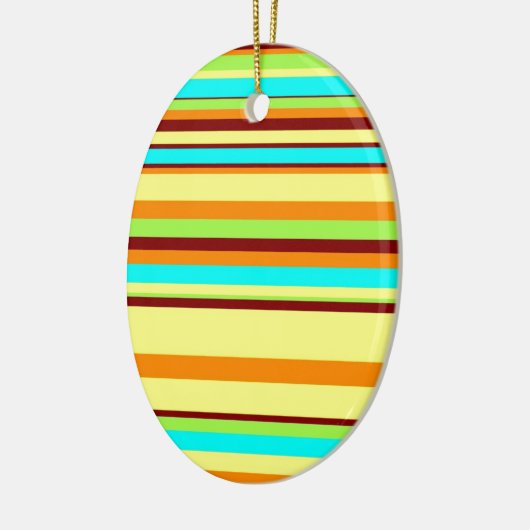 Farbiges, benutzerdefiniertes Designermuster Keramik Ornament (Links)