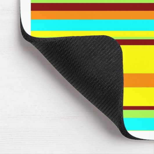 Farbiges, benutzerdefiniertes Designermuster Mousepad (Ecke)