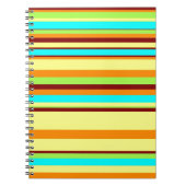 Farbiges, benutzerdefiniertes Designermuster Notizblock (Vorderseite)