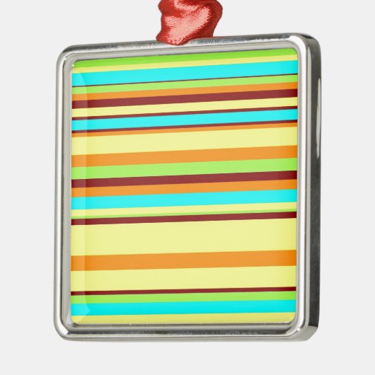 Farbiges, benutzerdefiniertes Designermuster Ornament Aus Metall (Links)