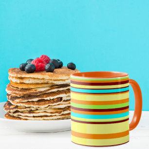 Farbiges, benutzerdefiniertes Designermuster Tasse