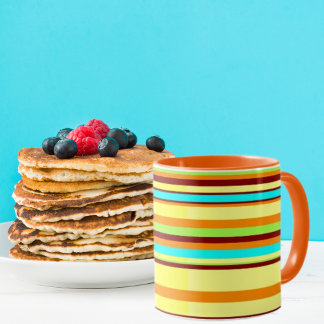 Farbiges, benutzerdefiniertes Designermuster Tasse