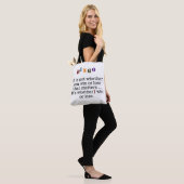 Farbiges Bingo Funny Sprichwort, Win Lose Tasche (Am Model)