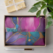 Farbiges Blatt Papier mit Blumenmuster (Geschenk)