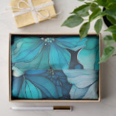 Farbiges Blatt Papier mit Blumenmuster (Geschenk)