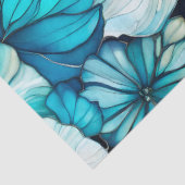 Farbiges Blatt Papier mit Blumenmuster (Ausschnitt)