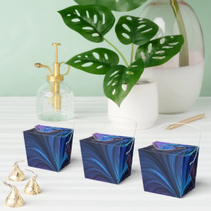 Farbiges blaues Muster Geschenkschachtel