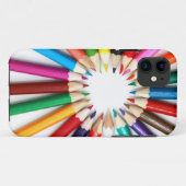 Farbiges Bleistift-Bild für i-Telefon Case-Mate iPhone Hülle (Rückseite (Horizontal))